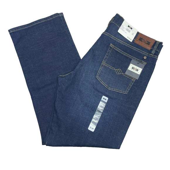 NWT Joseph Abboud Denim Men’s 38 x 32 Classic Fit Casual Dark Wash Jeans - Picture 1 of 8